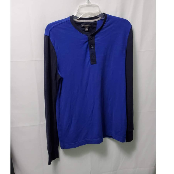 Banana Republic Shirts Banana Republic Mens We Duo Henley Royal